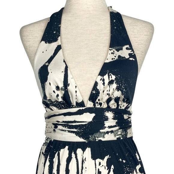 ALICE + OLIVIA Silk Halter Maxi Dress - Picture 2 of 14
